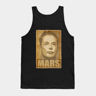 Elon Musk Musk Mars Tank Top